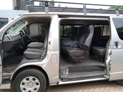 Field vehicle ready for data collection
